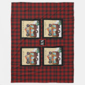 Couverture Polaire Camping amusant Camper Trailer CITES de déchets Mo (Devant)