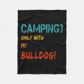 Couverture Polaire Camping Avec Tente De Chien Motorhome Seulement Av (Devant)