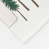 Couverture Polaire Camping Camping RVing Motorhome Trees (Coin)