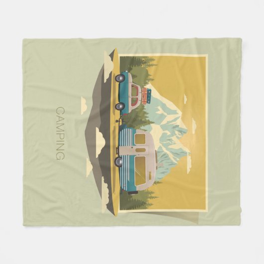 Couverture Polaire Camping de caravane (Devant (Horizontal))