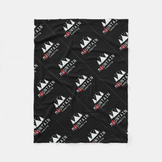 Couverture Polaire camping de montagne (Devant)