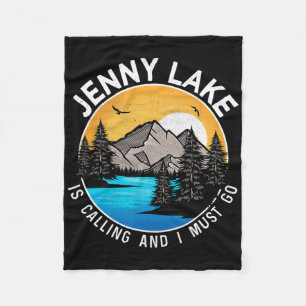 Couverture Polaire Camping de pêche - Lakeview Jenny Lake