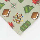 Couverture Polaire Camping S'mores Tente Compass Camp d'été Trailmix (Coin)