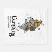 Couverture Polaire Camping Tom & Jerry (Devant (Horizontal))