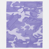 Couverture Polaire Campo Violet (Devant)