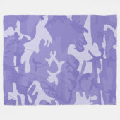 Couverture Polaire Campo Violet (Devant (Horizontal))