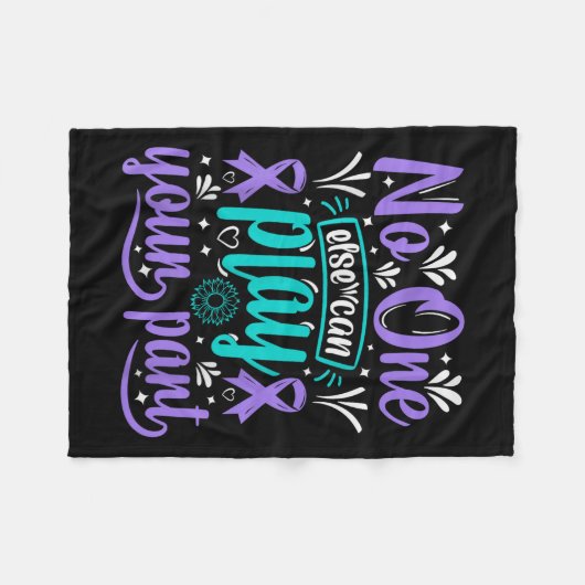 Couverture Polaire Can Ever Play Your Part Suicide Prevention Awarene (Devant (Horizontal))