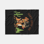 Couverture Polaire Can’t Catch Me Gingerbread Cowboy Funny Christmas (Devant (Horizontal))