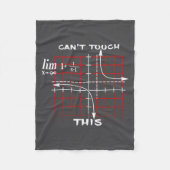Couverture Polaire Can T Touch This Equation Math Funny Gift (Devant)