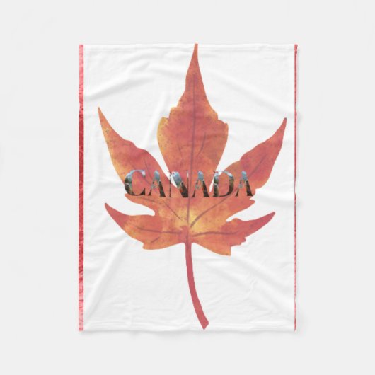 couverture polaire canada castor (Devant)