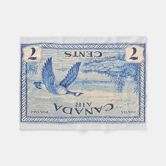 Couverture Polaire Canada Goose Fleece Blanche (Devant (Horizontal))