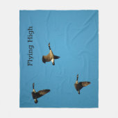 Couverture Polaire Canadian geese (Devant)