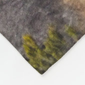 Couverture Polaire Canadian Rockies Wapiti (Elk) (Coin)