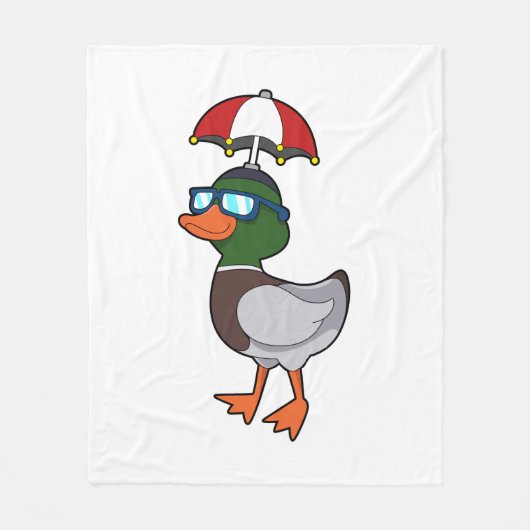 Couverture Polaire Canard à la pluie avec Umbrella.PNG (Devant)