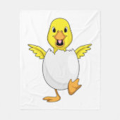 Couverture Polaire Canard avec oeuf (Devant)