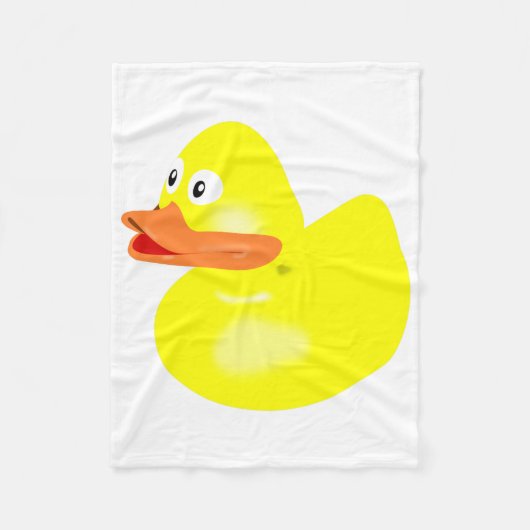 Couverture Polaire Canard de bain (Devant)