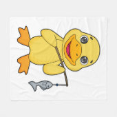 Couverture Polaire Canard de pêche de canard (Devant (Horizontal))