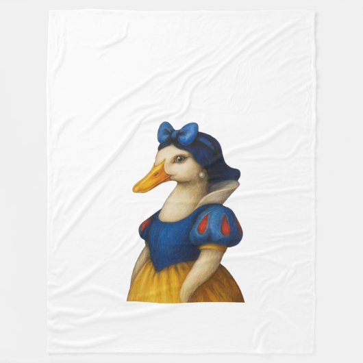 Couverture Polaire Canard unique (Devant)