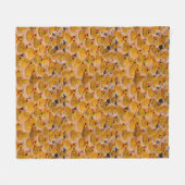 Couverture Polaire Canards en caoutchouc jaune Motif animal     (Devant (Horizontal))