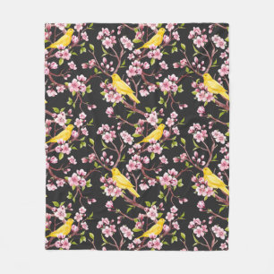 Couverture Polaire Canari jaune