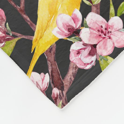 Couverture Polaire Canari jaune (Coin)