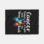 Couverture Polaire Cancer A Combattu Avec Le Mauvais Chick (Devant (Horizontal))