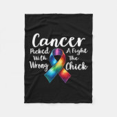 Couverture Polaire Cancer A Combattu Avec Le Mauvais Chick (Devant)