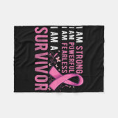 Couverture Polaire Cancer du sein (Devant (Horizontal))