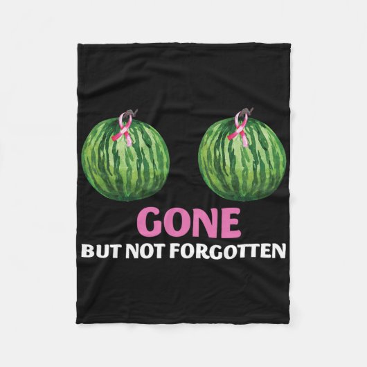 Couverture Polaire Cancer Du Sein Mastectomie Survivante Est Parti, M (Devant)