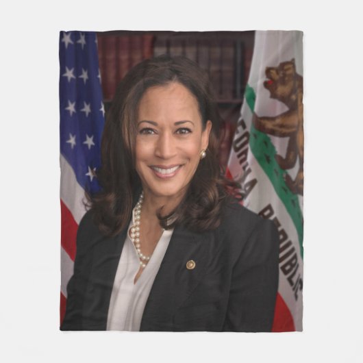 Couverture Polaire Candidat Kamala Harris à la présidence US 2024 (Devant)