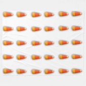 Couverture Polaire Candy Corn Blanche polaire (Devant (Horizontal))