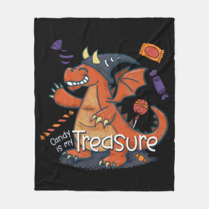 Couverture Polaire Candy est mon trésor Dragon