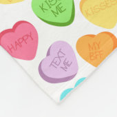 Couverture Polaire Candy Hearts (Coin)