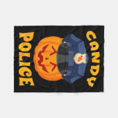 Couverture Polaire Candy Lice Halloween Party Trick Or Treat Security (Devant (Horizontal))