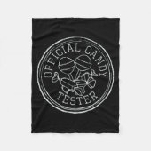 Couverture Polaire Candy Tester, Retro Candy Lovers  (Devant)