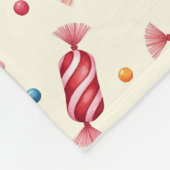 Couverture Polaire Candy Wonderland (Coin)