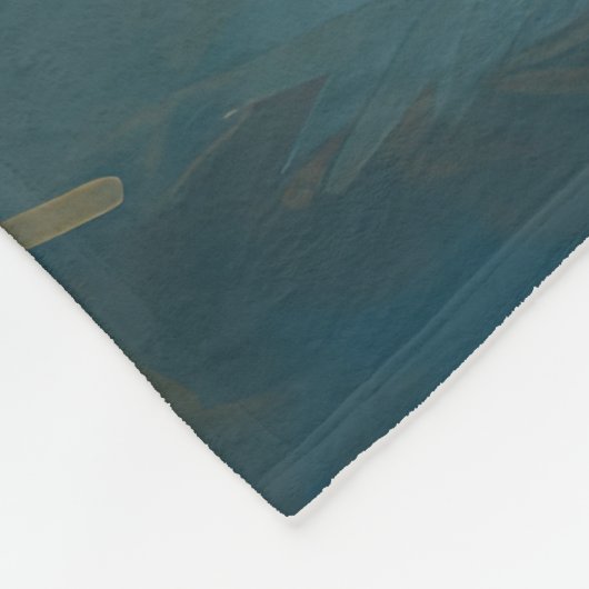 Couverture Polaire Cane Corso Beach Surf Peinture (Coin)