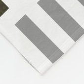 Couverture Polaire Canoë-kayak sur mesure Photo Gris et Blanc (Coin)