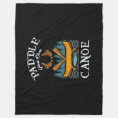 Couverture Polaire Canoë - Pagayer votre propre canoé (Devant)