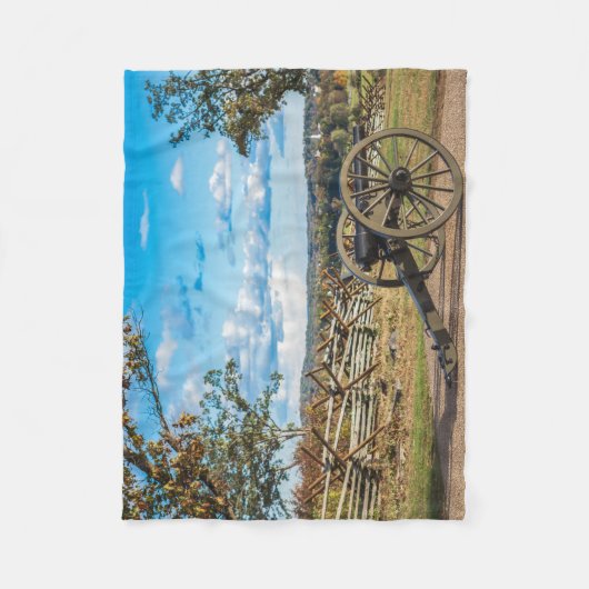 Couverture Polaire Canons at Gettysburg (Devant)