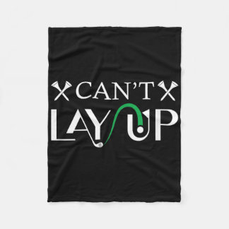 Couverture Polaire Cant Lay Up Logo Funny Golf