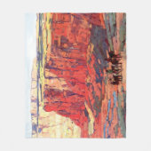 Couverture Polaire "Canyon Riders" Art occidental par Edgar Payne (Devant)