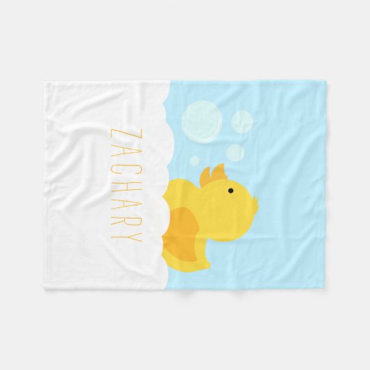 Couverture Polaire Caoutchouc jaune (Devant (Horizontal))