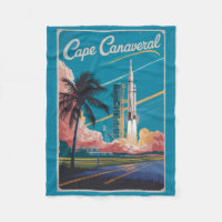 Cape Canaveral Florida Illustration Art de Voyage