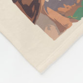 Couverture Polaire Cape Cod Massachusetts Peinture Art Voyage Retro (Coin)