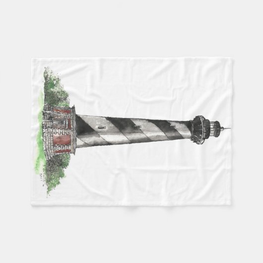 Couverture Polaire Cape Hatteras Lighthouse (Devant (Horizontal))