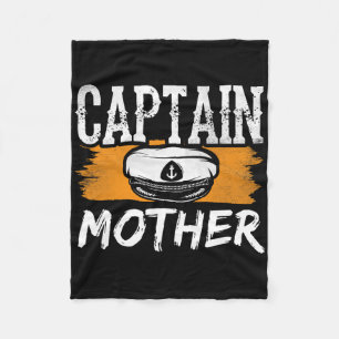 Couverture Polaire Capitaine mère équipage de bateau Yacht Ship Maman