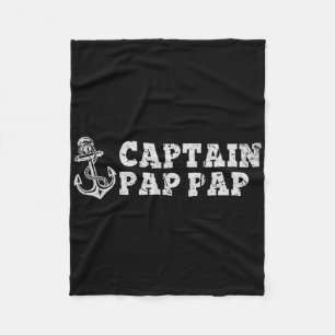 Couverture Polaire Capitaine Pap-pap voile bateau Pappap bateau ancre