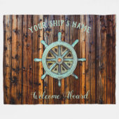 Couverture Polaire Capitaine Wheel (Devant (Horizontal))