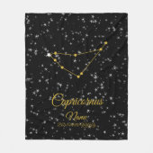 Couverture Polaire Capricorne Constellation (Devant)